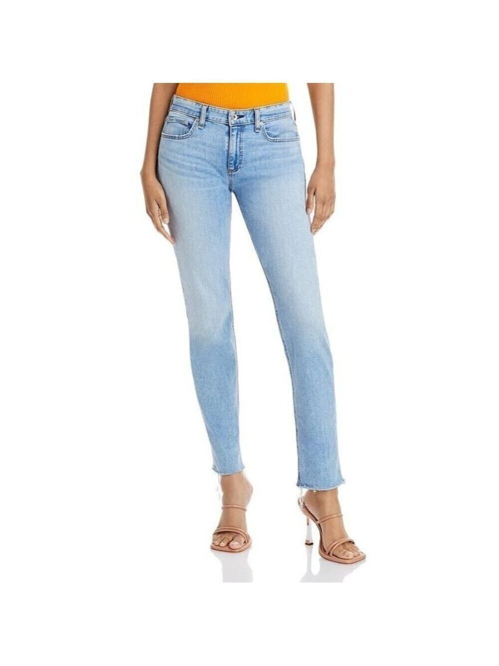 Rag and Bone "Dre" low rise slim boyfirend jeans BNWOT sz 25 womens NEW